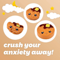 Miniatyrbild 2 av 5: Kawaii Chokladtårta Squishies Långsamt Växande Squishies Kläm Stress Relief Leksaker Mjuk Presentkollektion