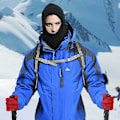 Miniatyrbild 4 av 4: 2 st Vinter Utomhus Cykelmask Tjock, Isolerande, Vadderad, Vadderad, Ansiktsskydd, Hals, Balaklava Hjälm D