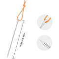 Miniatyrbilde 5 av 5: Teltplugger med krok, lange teltplugger i legering, vindtette for camping