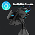 Miniatyrbillede 3 af 5: Universal Bil Mobiltelefonholder Smartphone Kopholder Stand, Maks. Diameter 5,7 cm - 8,9 cm - Kompatibel med iPhone, Galaxy S6/S7/S8 og Mere