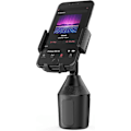 Miniatyrbillede 1 af 5: Universal Bil Mobiltelefonholder Smartphone Kopholder Stand, Maks. Diameter 5,7 cm - 8,9 cm - Kompatibel med iPhone, Galaxy S6/S7/S8 og Mere