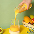 Miniatyrbild 4 av 5: Liten trådlös mini-juicepress för hushållsbruk, uppladdningsbar elektrisk juicekopp, portabel juicekopp