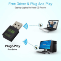 Miniatyrbild 2 av 2: 600mbps Usb Wifi Bluetooth Adapter Wireless External Receiver