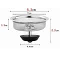 Miniatyrbillede 2 af 5: Vaskfilter, Vaskprop, 4x Rustfrit Stål Køkkenvask Filter til Køkkenvask, Badeværelse, Diameter 3,26''