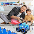 Miniatyrbild 5 av 5: Dinosaurie Fjärrkontrollbilar för Barn, Leksaker för Barn Ålder 3 4 5 6 7 8 År Gammal Pojke Monstertruck 3-9 Pojkar Födelsedagspresenter Utomhusfordon, Blå