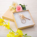 Miniatyrbild 3 av 5: 40-pack Smyckespresentaskar - 8,9x8,9 cm Kartong för Örhängen/Halsband