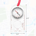 Miniatyrbild 4 av 5: Navigationskompass med justerbar snodd för vandring