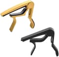 Ukulele Capo, Gitarr Capo för Akustisk Gitarr Elgitarr Folkgitarr Bas Ukulele Banjo Mandolin, Gitarrtillbehör, Svart