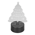 Miniatyrbilde 3 av 5: 3D Tre Lampe Myk LED, Justerbare Farger Berøringskontroll Sikker, Holdbar Akryl USB eller Batteridrevet 3D Nattlys