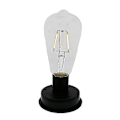 Miniatyrbilde 2 av 5: 1 stk. Solar LED Wolfram Filament Pære 2800K Automatiske Lyssensorer Gjerde Nattlys for Hagelampe (8.5cm)