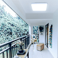 Miniatyrbilde 5 av 5: LED taklampe 30W vanntett IP56 2400LM kald hvit 6500K Enkel å installere taklampe for utendørs bruk