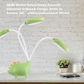 Miniatyrbilde 3 av 4: Søt Silikon Dinosaur Lampe, Ubrytelig Plast Medium Størrelse Bordlampe, Bærbar LED Nattlampe med Dimbar Oppladbart Batteri, Øye