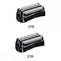 Miniatyrbillede 1 af 5: 2 stk. 21B NY udskiftnings shaverfoliehoved til Braun 3-serie 300S 301S