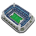 Miniatyrbild 2 av 3: FC Inter Milan 3D Stadium Pussel