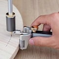 Miniatyrbillede 4 af 5: DIY Ridsværktøj Træ Dobbelt Formål Ridsværktøjer Multifunktionelle Tegnelinjer og Buer