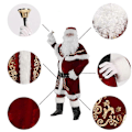Pikkukuva 1 / 5: Joulupukin asu Joulupukki-puku Plus-koko 5XL