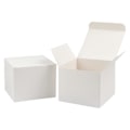 Miniatyrbild 1 av 5: 10-pack Presentkartonger i Kartong - 10x10x8,6 cm Muffin/Hantverksbehållare