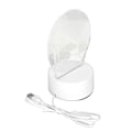 Miniatyrbilde 3 av 5: 3D LED Nattlampe Base med Akryl USB Drevet LED Dekorativ Lysbase for Soverom Stue Dekorasjon Hjort i Snøen