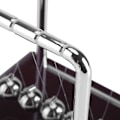 Miniatyrbillede 5 af 5: Stål Magnetisk Balance Kugle Vugge Fysik Videnskab Pendul Kontor Sjovt Kontor Udendørs Legetøj Gave Svingende