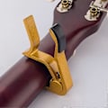 Miniatyrbild 5 av 5: Ukulele Capo, Gitarr Capo för Akustisk Gitarr Elgitarr Folkgitarr Bas Ukulele Banjo Mandolin, Gitarrtillbehör, Svart