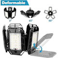 Miniatyrbillede 3 af 5: 2 Pak LED Garage Lys Kraftig til Garage Værksted