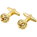 Miniatyrbilde 4 av 5: Mansjettknapper med knutedesign - Unisex tilbehør for forretnings-/bryllupsantrekk