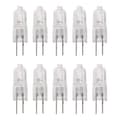 10 x G4 Halogenlampa Belysning 10W Varmvit