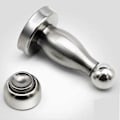 Miniatyrbilde 3 av 3: Magnetisk Dørstopper - Universalholder i Rustfritt Stål for Dørsikkerhet