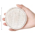 Miniatyrbild 2 av 5: Underlägg i trä, rustik stil, dekorativ design för dryckesskydd