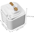 Miniatyrbilde 4 av 5: LED skinnekobling, skinnebelysningstilbehør, for stripelys skinnebelysningssystemer hvit adapter
