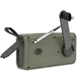 Miniatyrbilde 5 av 5: Bærbar DAB/FM-radio, 4000mAh Dynamo Solcelle Radio, Solcelle Radio med Sveiv, Overlevelses Solcelle Radio Dab Radio USB-lader med Nød SOS Alarm, Vekkerklokke