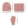 Miniatyrbilde 2 av 5: (Rosa) W Lueskjerf og Touchscreen Hanskesett for menn og kvinner, Luehansker pink