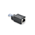 Pikkukuva 3 / 4: Cat5E/Cat6 Rj45 Ethernet -sovitin, 2 kpl Rj45/8P8C uros-naaras 90 asteen suorakulmainen Ethernet-sovitin tukee Cat6/Cat5E:tä (Ethernet-sovitin)