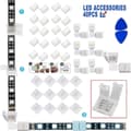 Miniatyrbillede 2 af 5: LED lysstrip connector kit til SMD 5050 multicolor LED strip 12v-24v