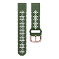 Miniatyrbild 2 av 5: För Garmin Fenix 7s/6s Pro/5s Plus/instinct 2s Utskuren Blommönster Silikon Klockarmband Justerbart Snabbfäste