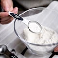 Miniatyrbild 5 av 5: 6-delars Magnetisk Måttsats Stapelbar Rostfritt Stål Dubbelsidig för Torra och Flytande Ingredienser