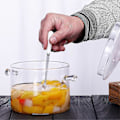 Miniatyrbild 5 av 5: 1,7L Borosilikat Kastrull - Värmebeständig Glas Köksutrustning för Soppa & Pasta