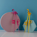 Miniatyrbilde 2 av 5: Barnespinner, 1 par treningspinner, barnas treningspinner, for voksne, nybegynnere - giraff