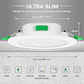 Miniatyrbillede 2 af 4: 12 stk. 7w hvide LED downlights forsænkede loftslamper, slanke spotlys