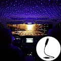 Miniatyrbillede 5 af 5: Mini LED Projektionslampe Stjernenatlys USB Stjerne Top Atmosfærisk Belysning