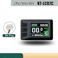 Miniatyrbild 3 av 5: Ebike Display 24V/36V/48V för KT LCD7C Färgdisplay