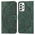 Miniatyrbild 1 av 4: Mandala-präglat flipfodral i läder för Samsung Galaxy A23