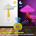 Miniatyrbild 5 av 5: [3-pack Uppladdningsbar LED Svamp Nattlampa med Skymningssensor, Plug-in