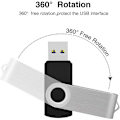 Miniatyrbillede 2 af 5: 64GB USB 3.0 Flash Drive med nøglering 64GB Vandtæt Jump Drive Memory Stick til Computer/Laptop Backup