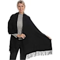 Miniatyrbilde 1 av 5: Myk Kasjmir Ullblanding Skjerf Sjal Pashmina Akryl og Sjal for Kvinner