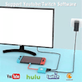Miniatyrbild 5 av 5: 3-i-1 Portabel Switch TV Dock Adapter för /OLED/ Stödjer Switch TV-läge