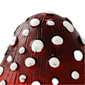 Miniatyrbild 5 av 5: Svamp Nattlampa LED Mini Väggmonterad Svampformad Lampa Vägg Heminredning för Sovrum Korridor M (2.8 x 2 x 2.2 tum)