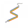 Miniatyrbilde 4 av 5: 6 stk. Regnbuearmbånd Herrearmbånd Gutter Armbånd Lgbt Regnbuearmbånd