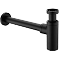 Miniatyrbillede 1 af 5: Messing Vaskesifon, Universel Sifondesign 1 1/4 x 32mm, Justerbar Anti Lugt, Mat Sort