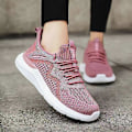 Miniatyrbilde 4 av 5: (Rosa EU40) Ortopediske sneakers for kvinner med støtte for fotbue, plantar fasciitt, ortopediske diabetessko, komfortable fritidssko for damer, atletiske sko